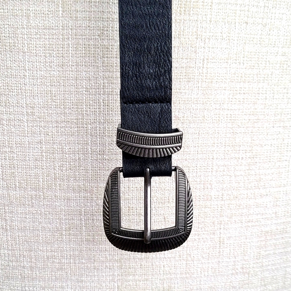 Vintage Black Belt Size 42